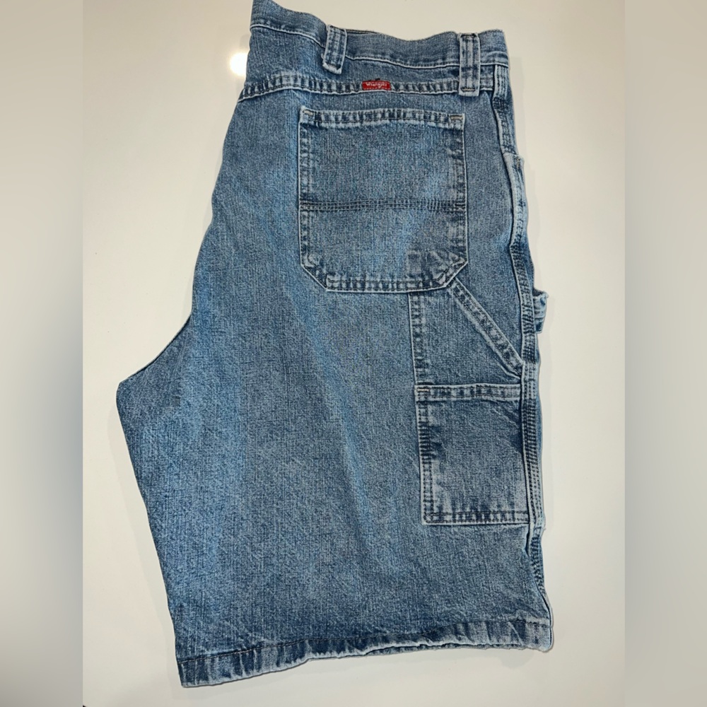 Wrangler Men's Light Blue Jean Shorts